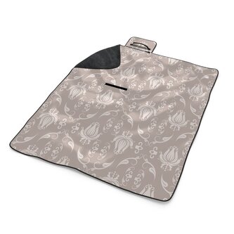 Plážová deka Krémová noblesa: 200x140 cm