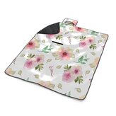 Plážová deka Růžové květy: 200x140 cm