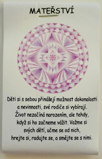 Čajíček - mateřství