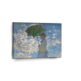 Obraz Dáma se slunečníkem - Claude Monet: 90x60 cm