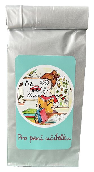 Čaj - paní učitelka modrá – volný výběr