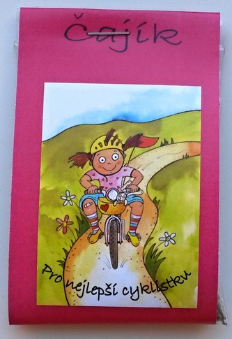 Čajíček - nejlepší cyklistka