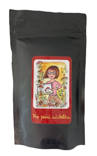 Káva -paní učitelku červená  – zrno