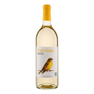 Víno Pinot Grigio IGT červené 1 l BIO   BECCO