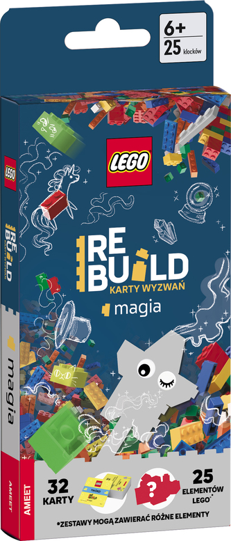 LEGO Books. Rebuild. Karty wyzwań: magia