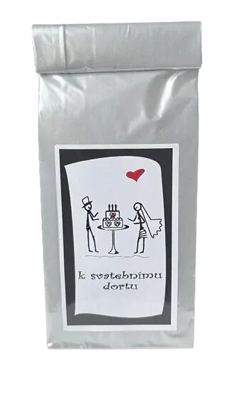Čaj - k svatebnímu dortu  – gun powder