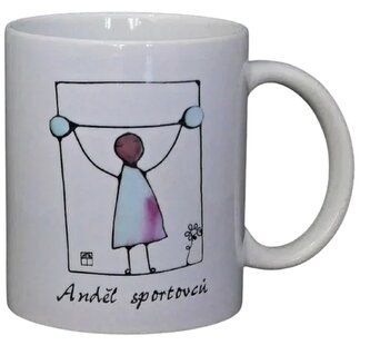 Hrnek - anděl sportovců