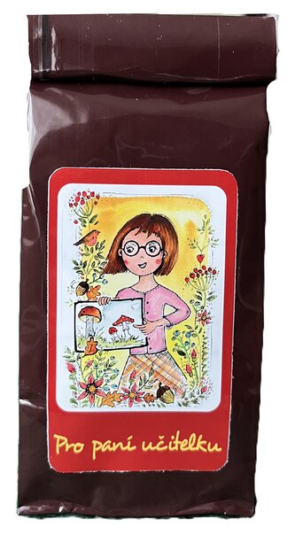 Čaj - paní učitelka červená – volný výběr