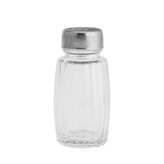 POJEMNIK NA PRZYPRAWY SZKLANY 50ML Z NAKRĘTKĄ NIERDZEWNĄ