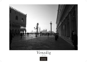 Venedig schw./weiss 2026 L 42x55 cm