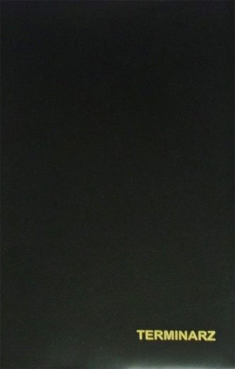 Terminarz 2021 A6 Czarny PROLOG