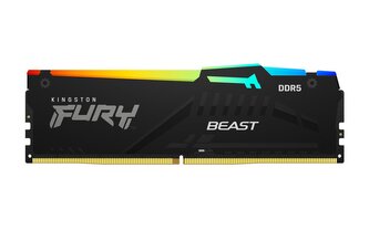 Kingston FURY Beast DDR4 32GB 3200MHz CL16 1x32GB RGB Black