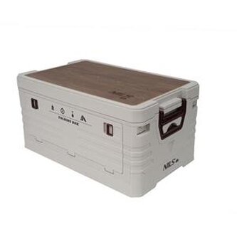 NCB4002 SKLÁDACÍ BOX S VÍKEM A DŘEVĚNOU DESKOU  2V1 32L NILS CAMP