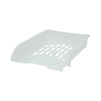 Zásuvka odkládací A4 TTO - transparentní bílá