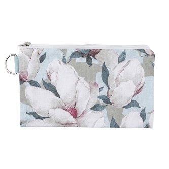 MAGNOLIA BŁĘKITNA KOSMETYCZKA 12X20 CM 100% BAWEŁNA