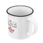 KUBEK PORCELITOWY Z WYWINIĘTYM RANTEM 320 ML DEK. KOCHAM TATĘ