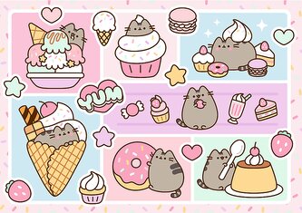 TREFL Puzzle Sladká Pusheen 1000 dílků