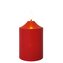 LED svíčka 135 mm s ČASOVAČEM červená