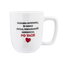KUBEK PORCELITOWY BARYŁKA 375 ML DEK. WSPANIAŁOŚĆ PO TACIE