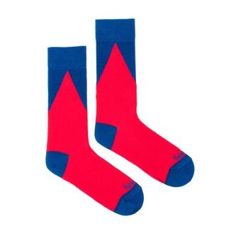 Ponožky Hokej Vlajka CZ  Červené S (36-40)
