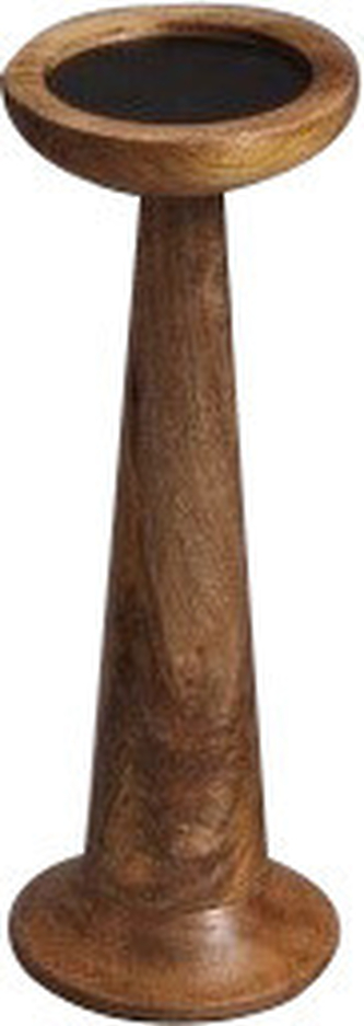 ŚWIECZNIK MANGO NATURALNYH30,5CM