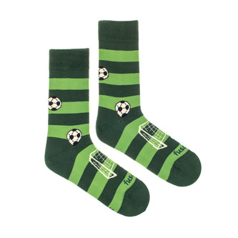 Ponožky Fotbal Zelené L (43-46)