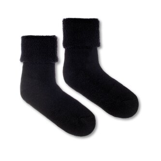 Vlněné ponožky Vlnáč Termo modrý, modrý lem Modré S (35-38)