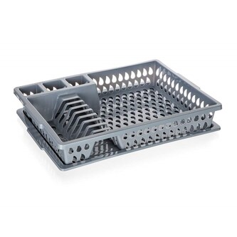 BANQUET Odkapávač na nádobí myKITCHEN 41 x 30,5 x 7,5 cm, šedý