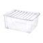 Úložný box DODO STOCK  s víkem 16,7L transparent