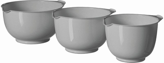 Miska na šlehání 3ks-světle šedá