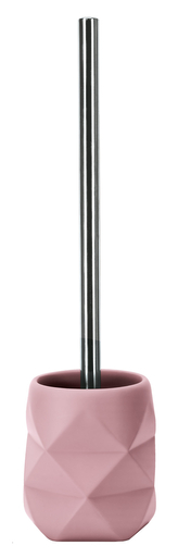 WC štětka Kleine Wolke Crackle světle růžová