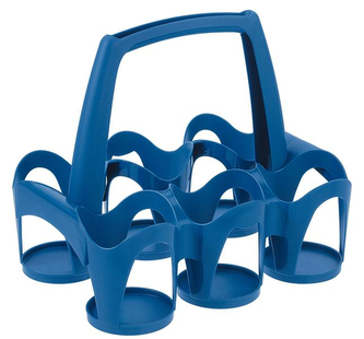 Nosič na lahve světle modrá