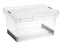 Úložný box EVOLUTION s víkem - 45 l transp/grafit