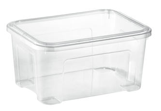 Úložný box COMBI s víkem 13 l transparent
