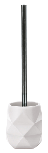 WC štětka CRACKLE bílá