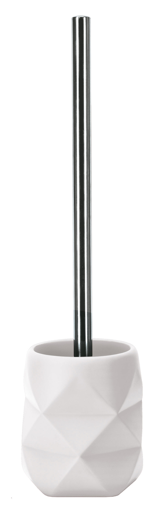 WC štětka CRACKLE bílá