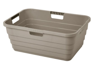 Koš na čisté prádlo MAYA 32 l - hnědá