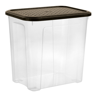 Box ARIANNA 30L s víkem hnědá Box ARIANNA 30L s víkem hnědá