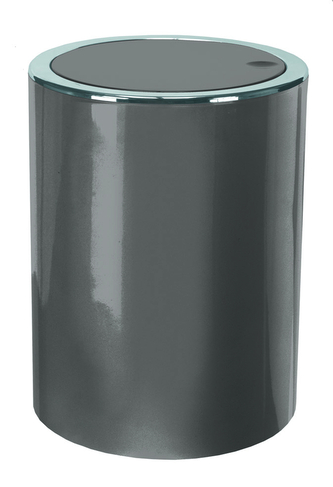 Kosmetický koš CLAP platinově šedá