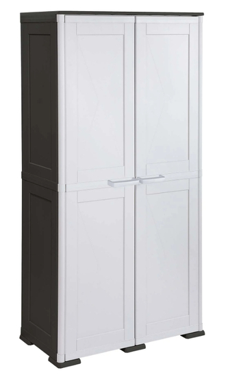 Úložná skříň OMNIMODUS SIMPLEX malá 3 černo-šedá