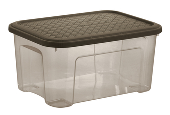 Box ARIANNA 13L s víkem hnědá