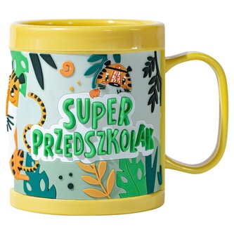 Kubek dla dziecka 3D Super przedszkolak