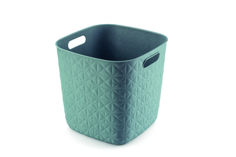 Košík Softex kostka modrý