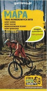Mapa wodoodporna tras rowerowych - Strefa MTB