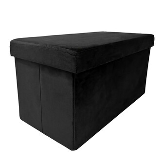 Skládací taburet PERFECT DUO 60x30 cm černý