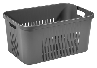 Koš na prádlo BELLA 48L  šedá