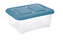 Úložný box STOCK-BOX 13 l transp/modrá