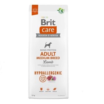 Brit Care Dog Hypoallergenic Adult Medium Breed Lamb 12 kg Brit Care Dog Hypoallergenic Adult Medium Breed Lamb 12 kg