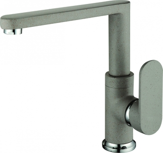 Metalac Aquabi, granitová stojánková dřezová baterie LINE (béžová), záruka 5 let