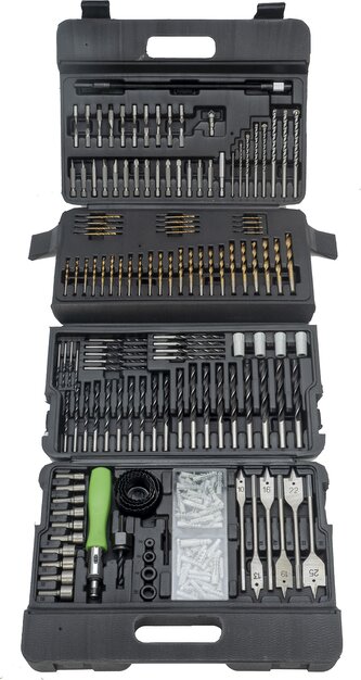 ISKRA, ERO 204-dílná sada vrtáků a bitů